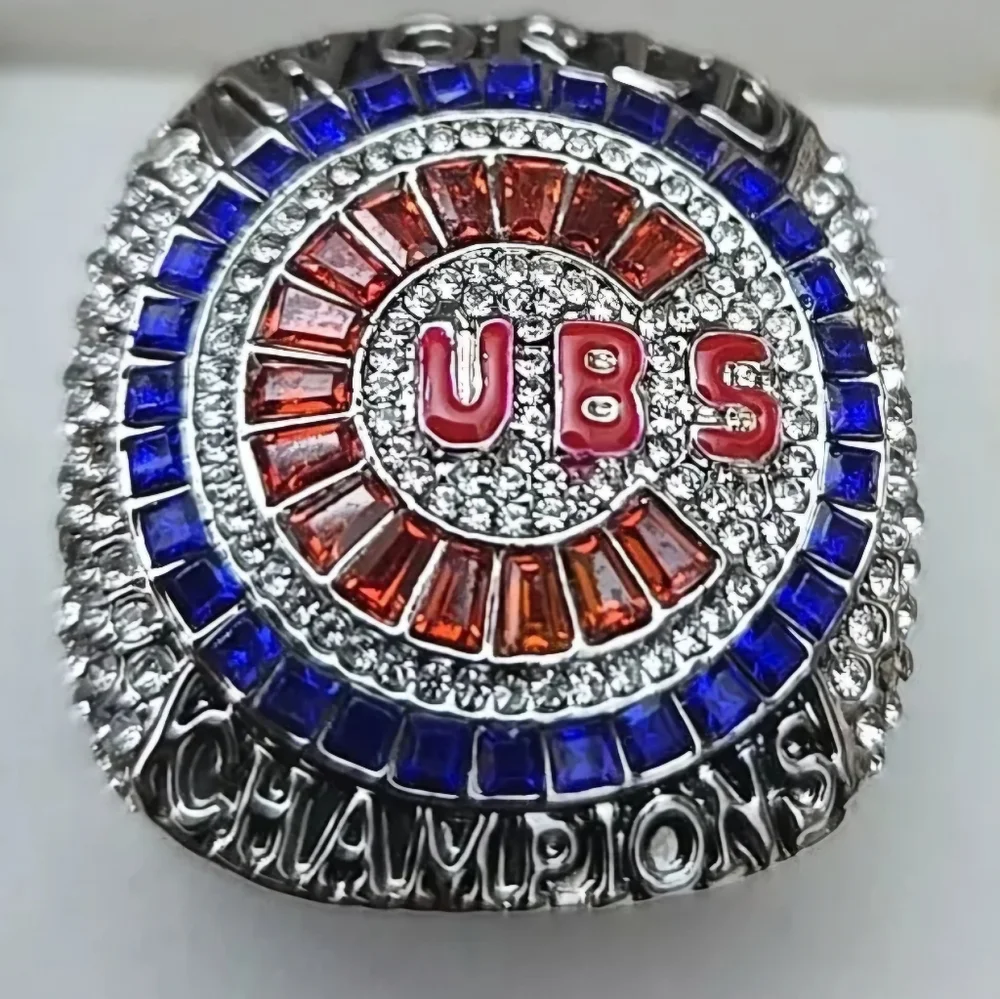 Chicago Cubs Championship Ring Sz 11 - Picture 6 of 7